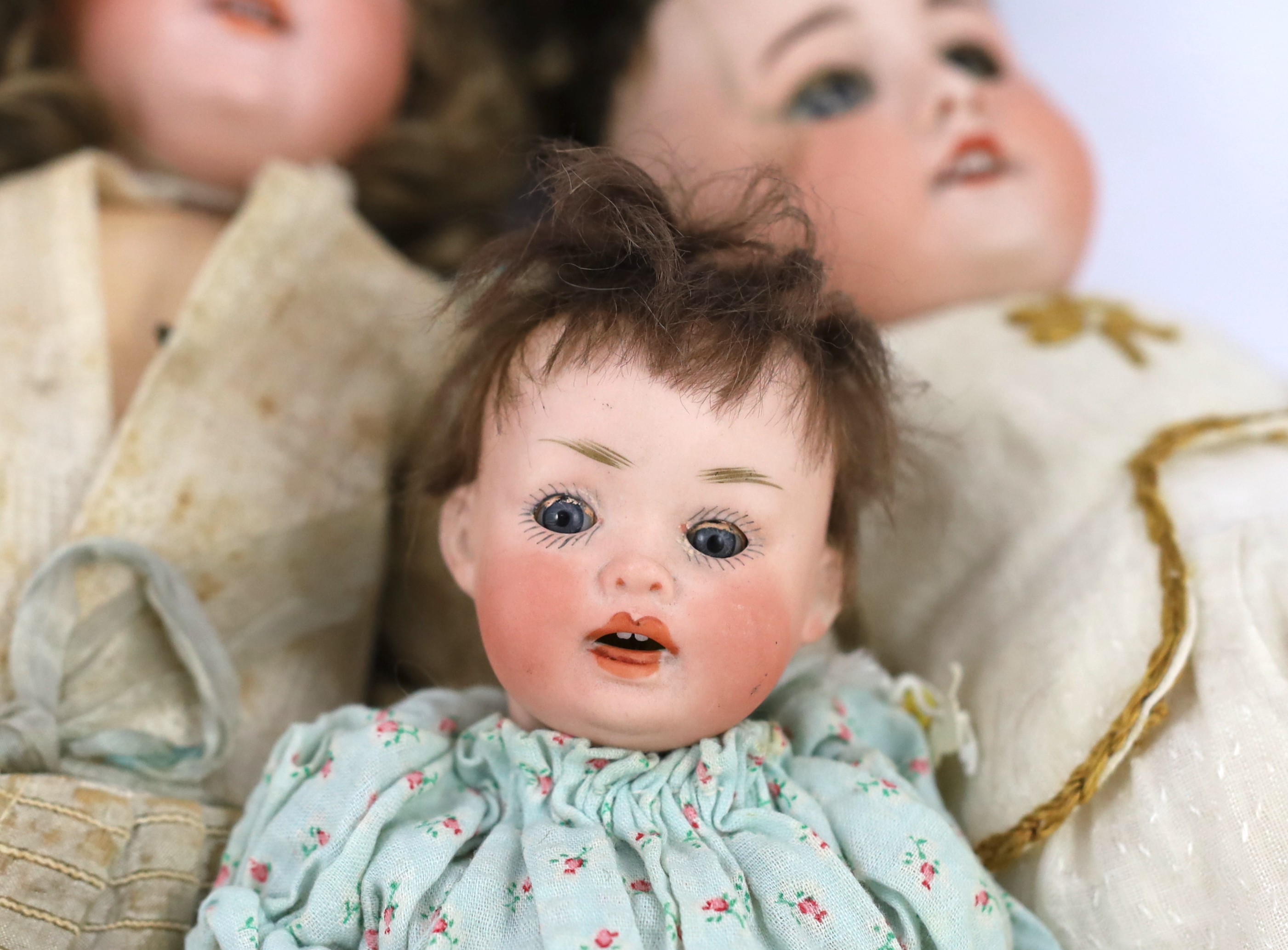 An Armand Marseille bisque doll, German, circa 1912